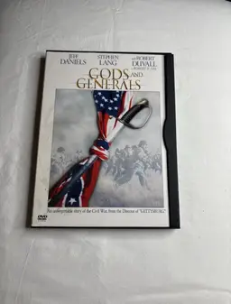 Gods and Generals DVD 2003 Civil War Drama Movie Columbia Pictures