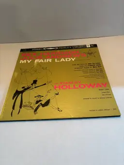 Vintage Vinyl Rex Harrison&Julie Andrews "My Fair Lady" Original Recording 1959