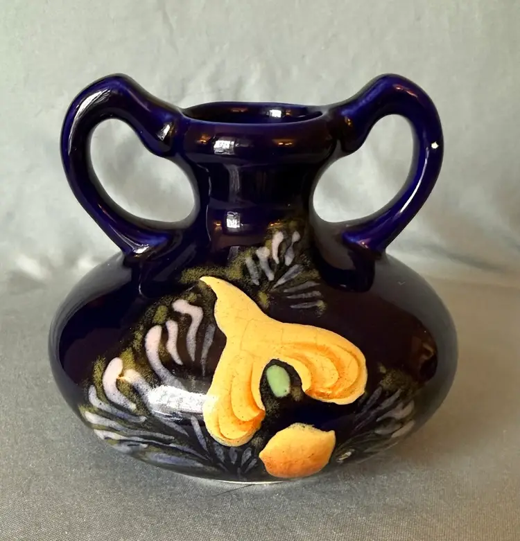 Cobalt Blue Pottery Case