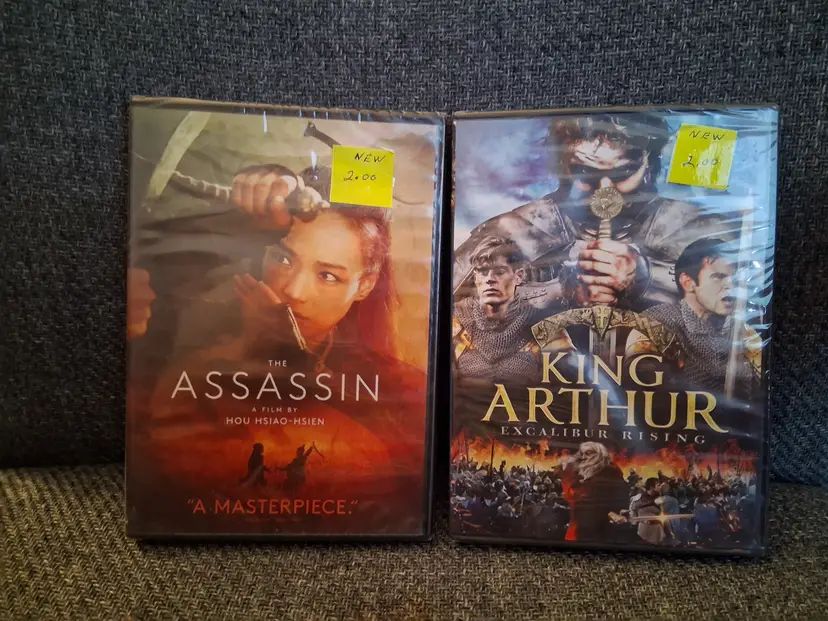 NEW - The Assassin & King Arthur Excalibur Rising ~ DVD Set