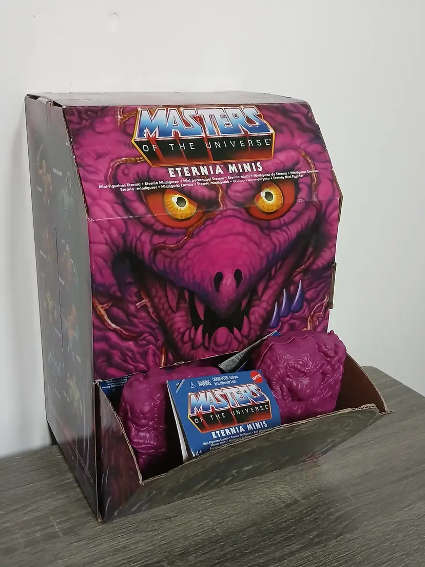 Masters Of The Universe Eternia Minis Wave 2 Figures With Snake Mountain Display