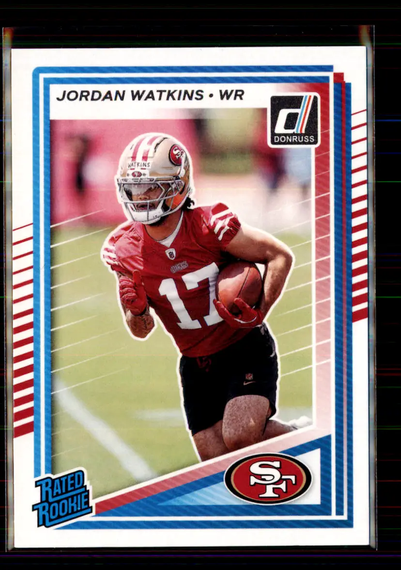 Jordan Watkins 2025 Donruss #356 - (135) - San Francisco 49ers