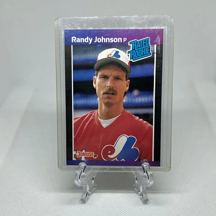 Randy Johnson 1988 Donruss  Montreal Expos Rated Rookie