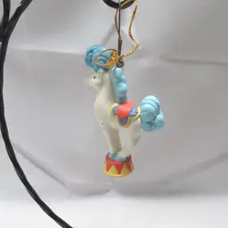 Vtg 1992 Avon Gift Collection Three Ring Circus Christmas Ornament Horse