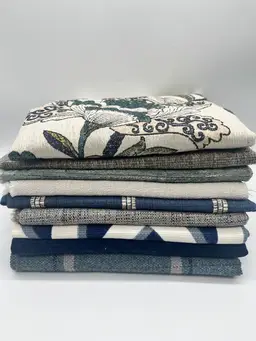 Decorator Fabric Remnants Upholstery/Drapery-Assorted Patterns & Colors (NN8)