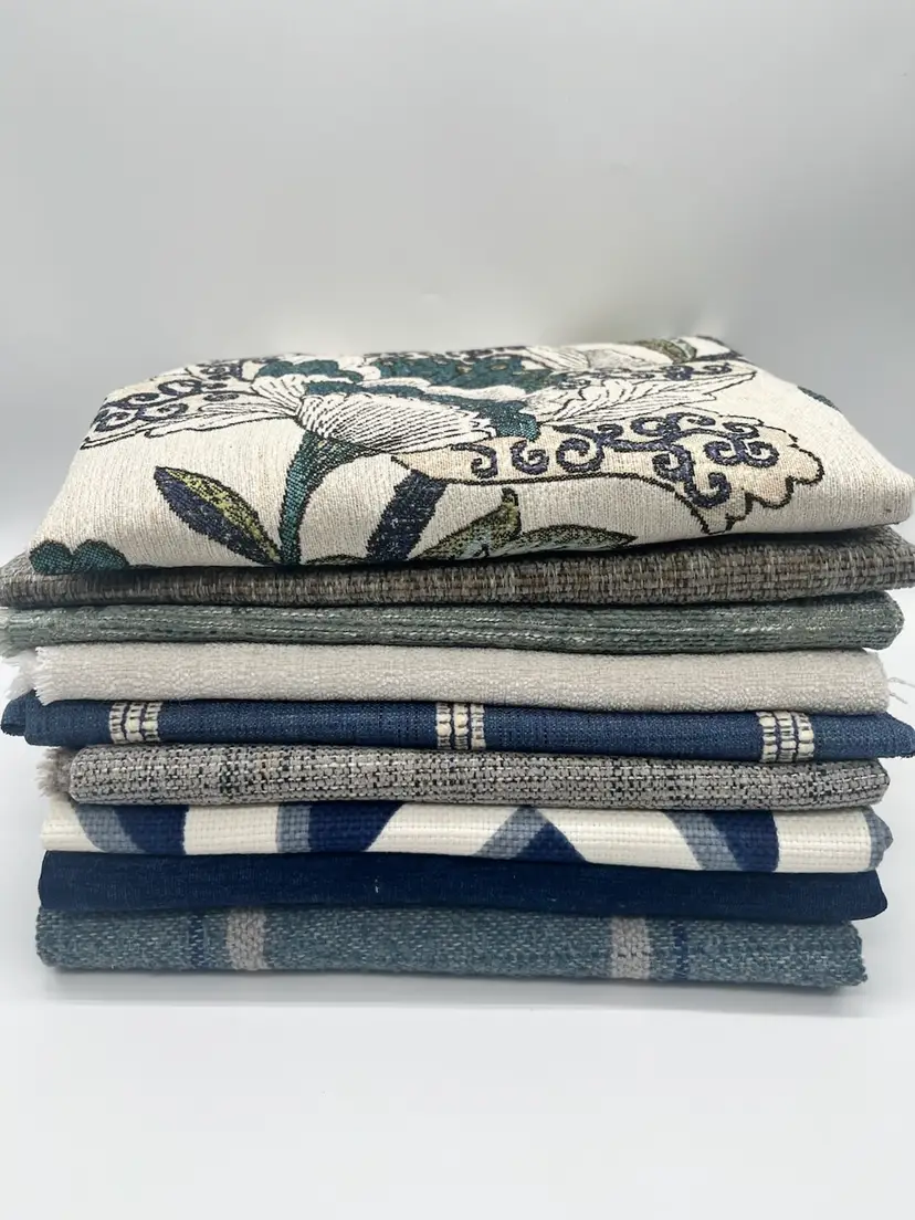 Decorator Fabric Remnants Upholstery/Drapery-Assorted Patterns & Colors (NN8)