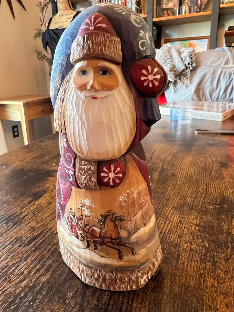 Handcarved Santa