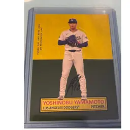 Yoshinobu Yamamoto Topps Archives 1964 Throwback Pop Up