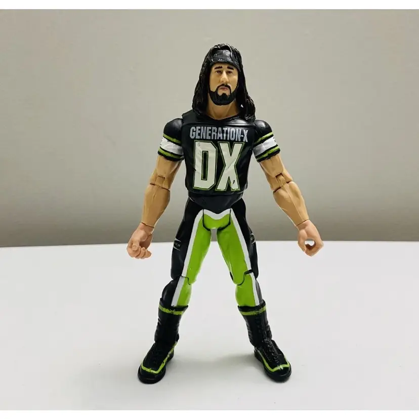 Vtg 1999 WWF WWE Jakks X-Pac Sean Waltman Wrestling Figure Wrestlemania DX Gear