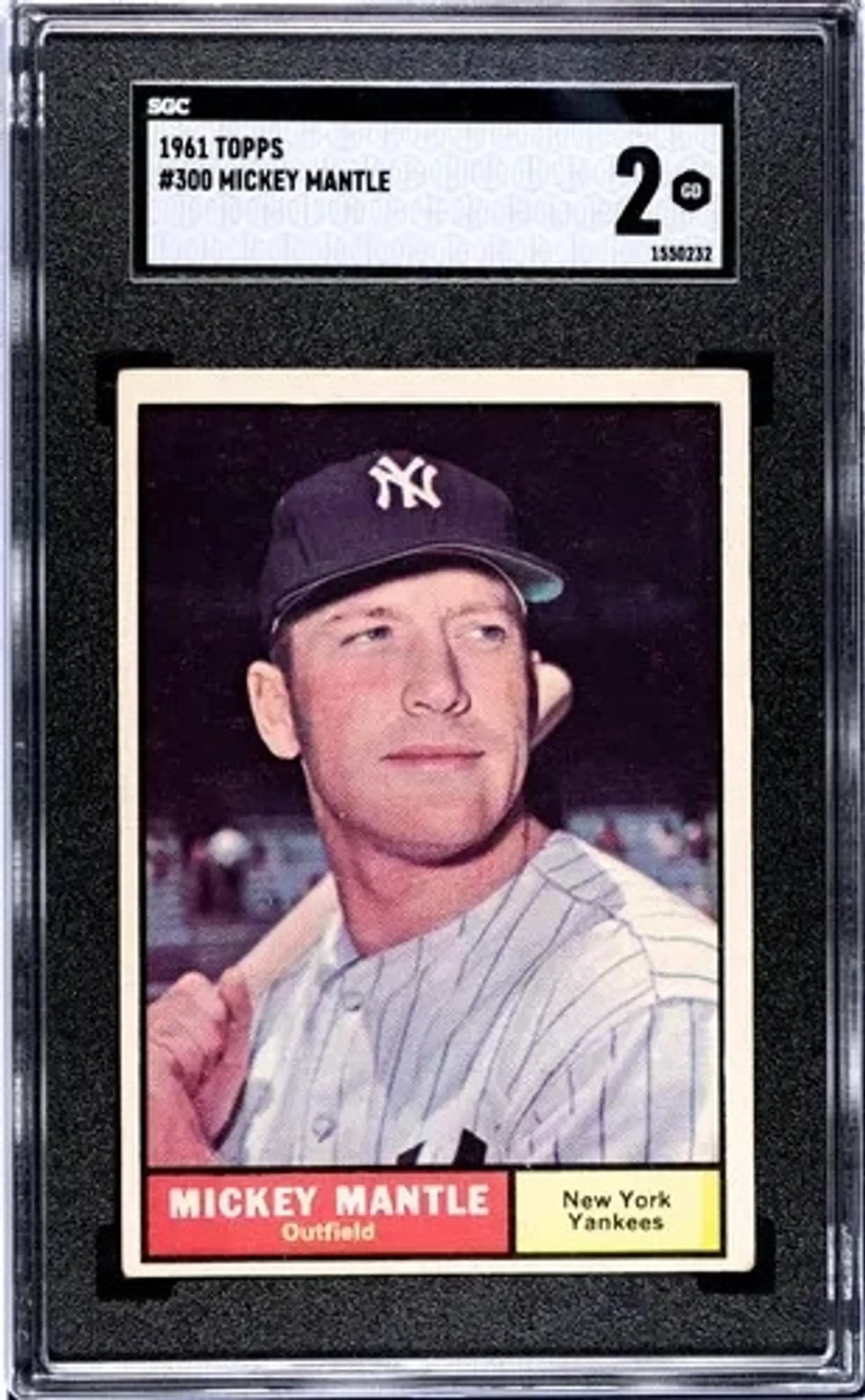 Mickey Mantle's 1961 Topps Time Capsule