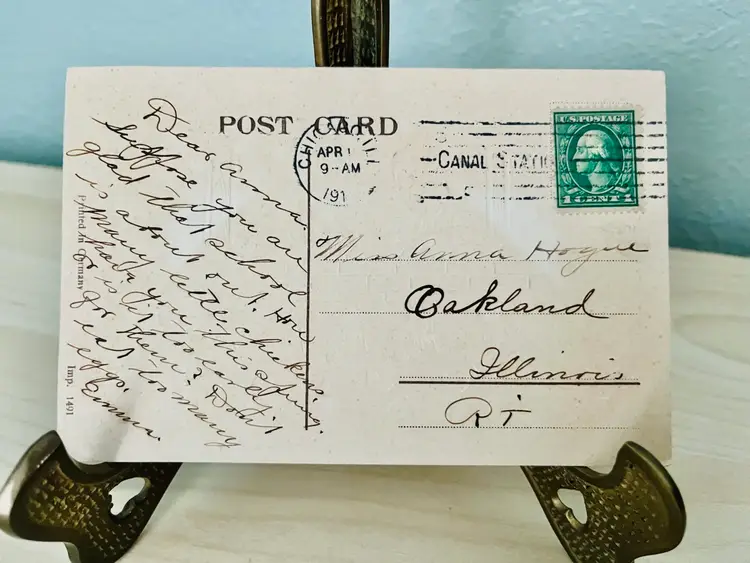 Antique Easter Greetings Postcard