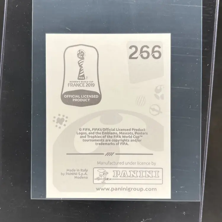 Jodie Taylor 2019 Panini Women’s World Cup Sticker England Soccer Card