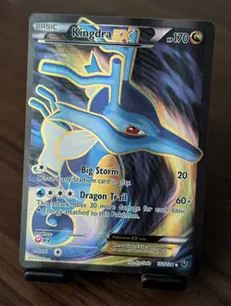 Kingdra EX 122/124 XY Fates Collide Full Art LP