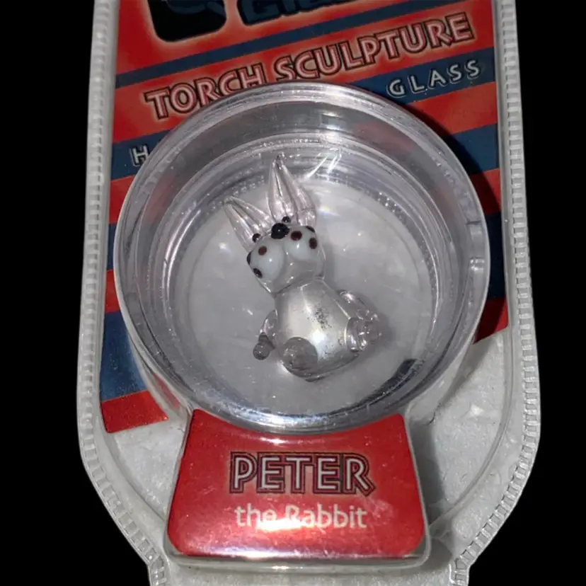 33% Off Sale- Limited Edition Looking Glass Torch Sculpture Peter The Rabbit Front And Back Photos (was $12)