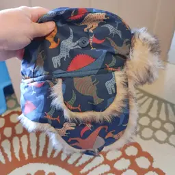 Hat- kids dinosaur hat. Brand- The Children's Place.