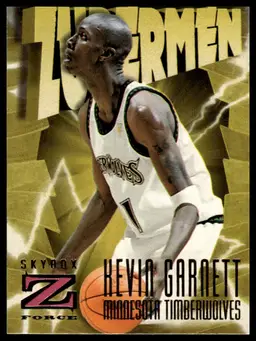 1996-97 SkyBox Z-Force #173 Kevin Garnett Minnesota Timberwolves
