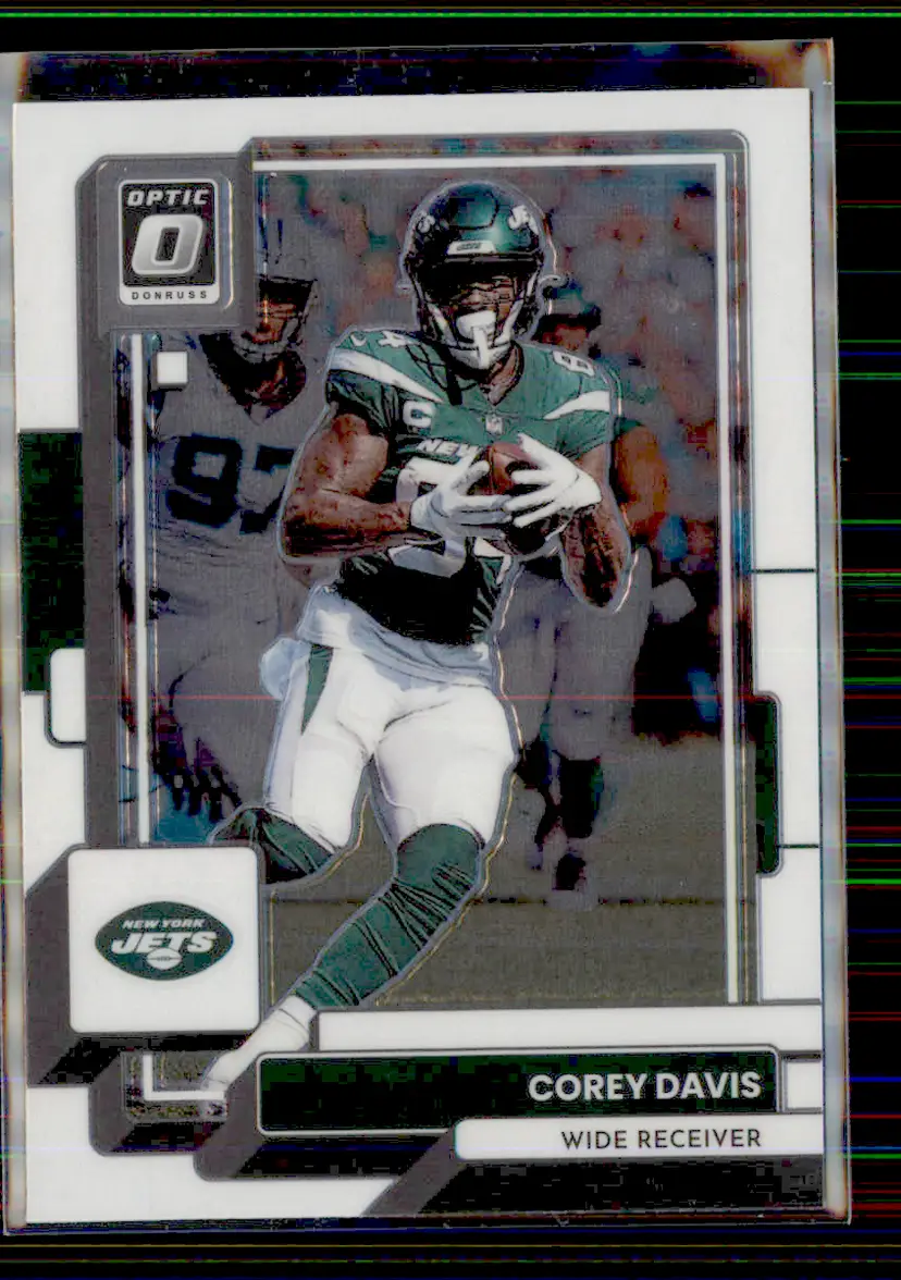 Corey Davis 2022 Donruss Optic #154 - New York Jets - (130-182)