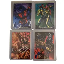 Lot Of 4 Comic Cards
