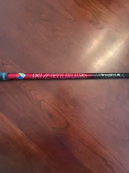 Hzrdus Red RDX Smoke Fairway Wood Shaft Taylormade Tip