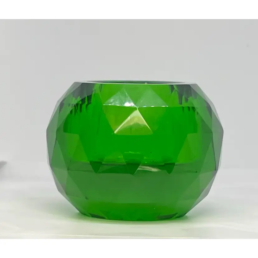 Oleg Cassini Crystal Candle Votive