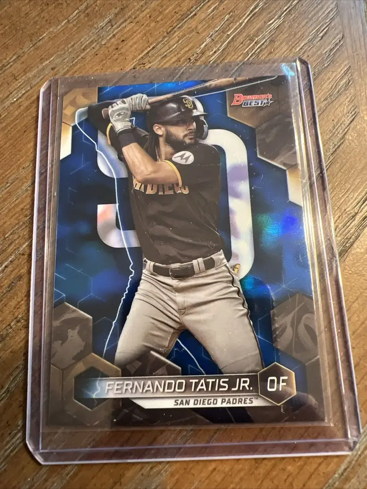 2023 Bowman's Best Fernando Tatis Jr. RED REFRACTOR /150 San Diego Padres #28