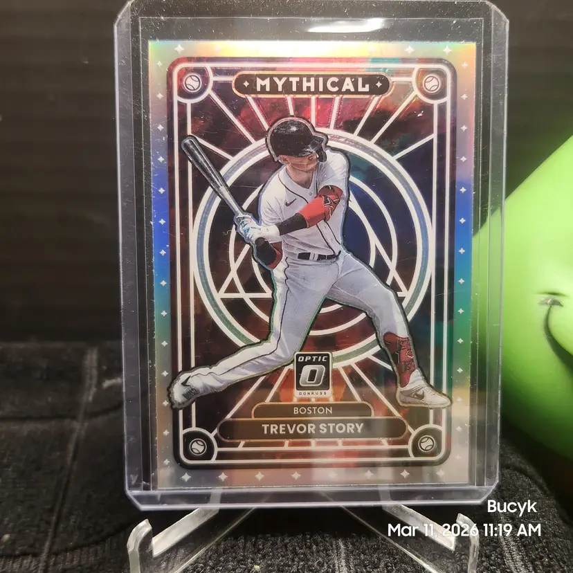 2022 Donruss Optic Mythical Prizm - Trevor Story Boston Red Sox