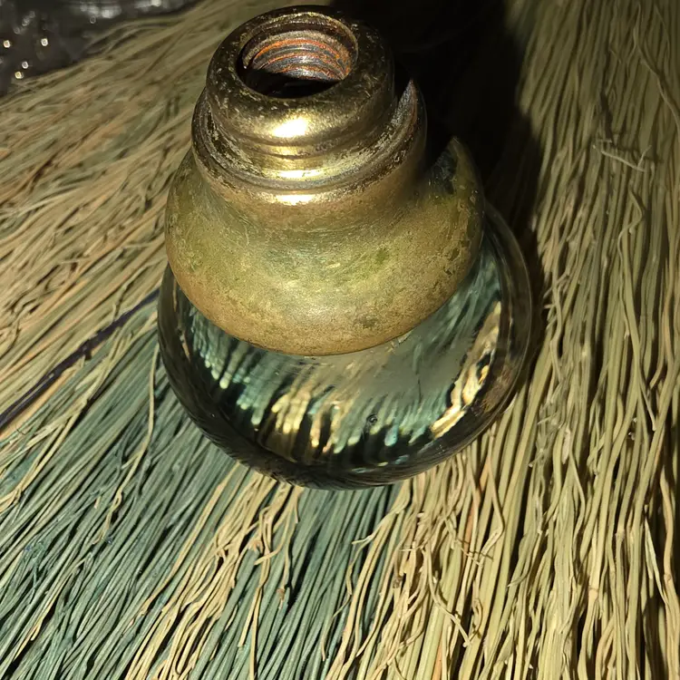 Vintage Crystal Door Knob Altar Besom — One‑of‑a‑Kind, Made to Order