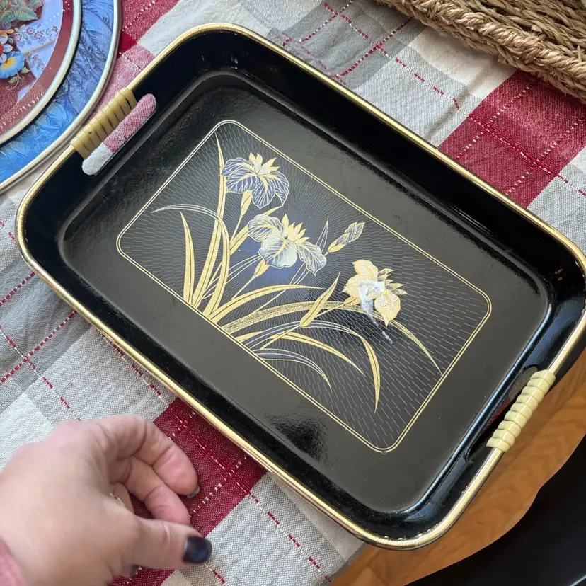 Vintage 1980’s Japanese Lacquerware Tray