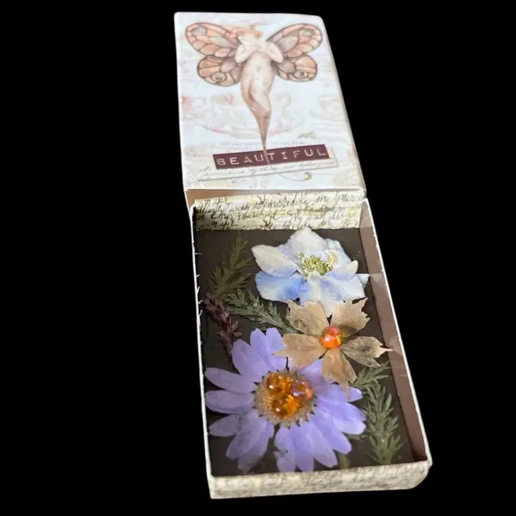 Secret Garden Matchbox Art