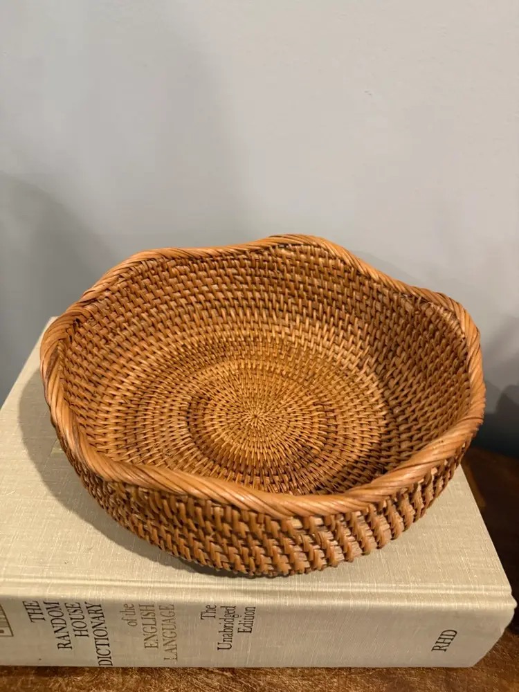 Woven Rattan Basket
