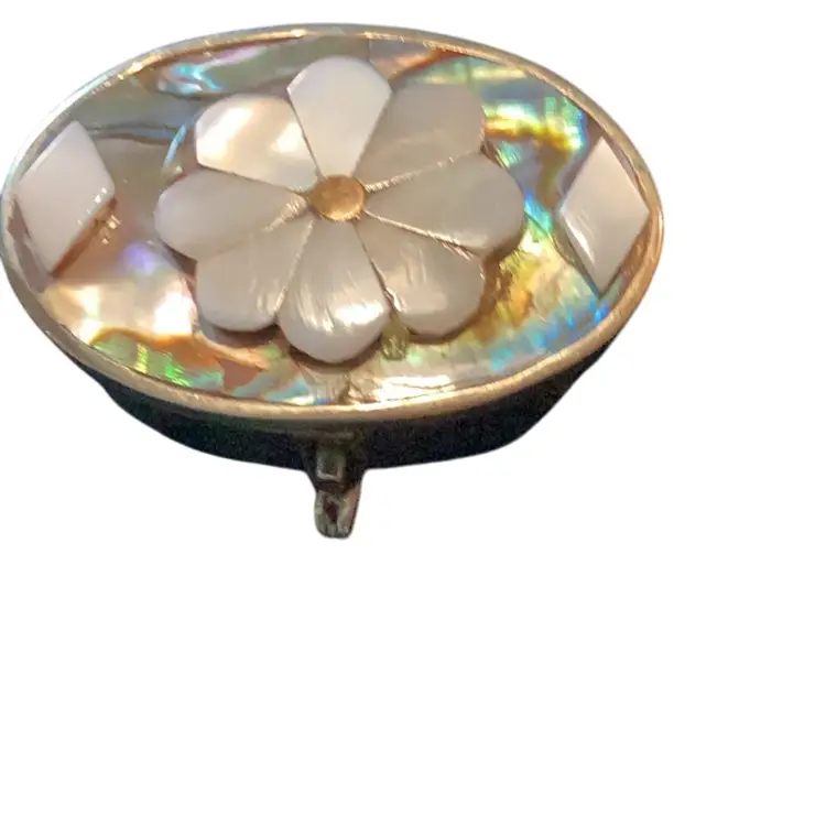 #11. Abalone Snuff Box ALPACO MEXICO