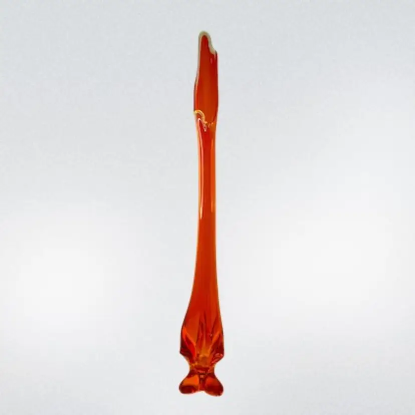 MCM Viking 3 Foil Swung Vase Permission (Orange) UV Glow 28.75”