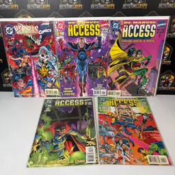 Rare Dc/Marvel Access Mash-up And Versus Lot Of 5
