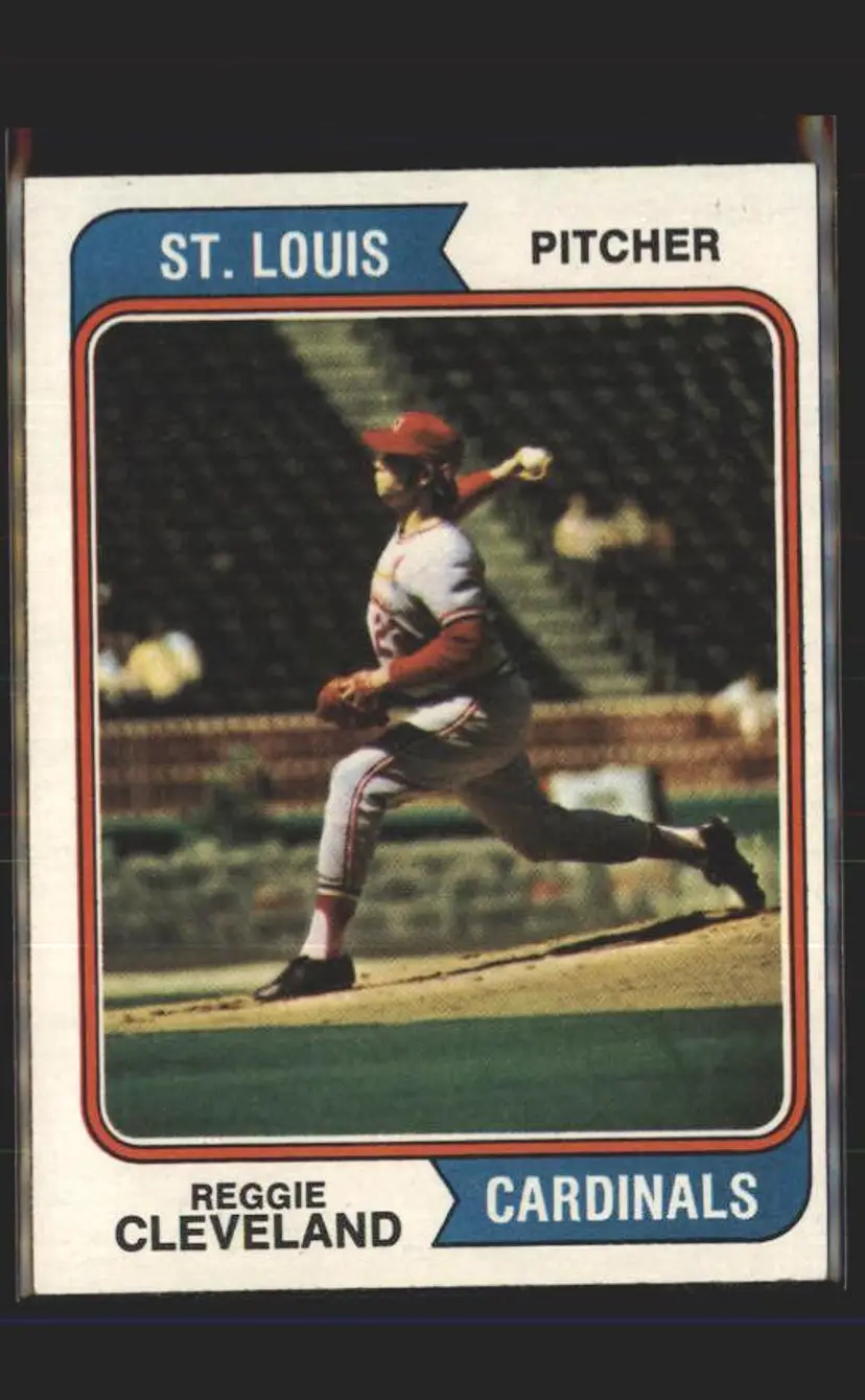 1974 Topps #175 Reggie Cleveland - (pk5) - St. Louis Cardinals