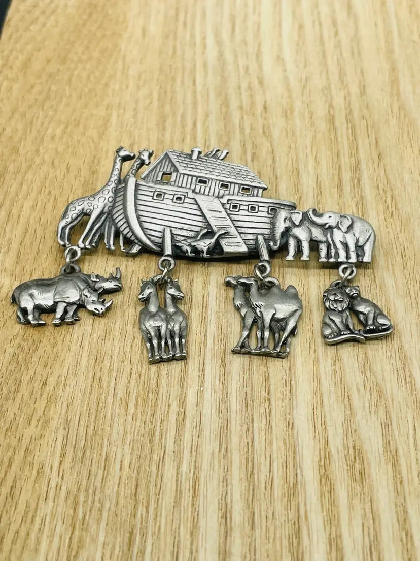 Noah’s Arch Brooch By JJ