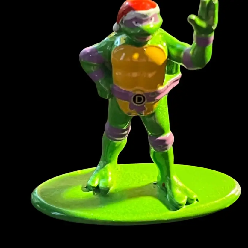 TMNT Nano Jada Die Cast Metal Figurine As Pictured
