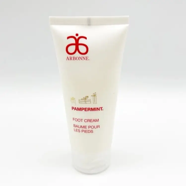 Arbonne Pampermint Peppermint Foot Cream 2oz Mini Travel Pedicure SEALED NEW