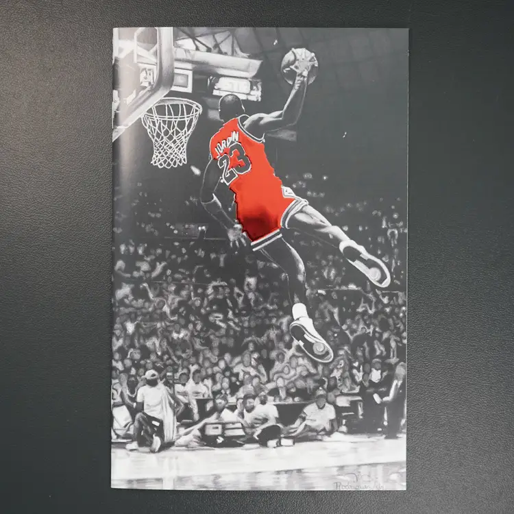 Michael Jordan Fame Dallas Fan Expo Ultimate Spot Foil Edition Limited To 150