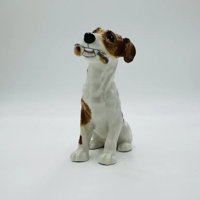 Royal Doulton Figurine Jack Russell Dog Porcelain England  HN1016