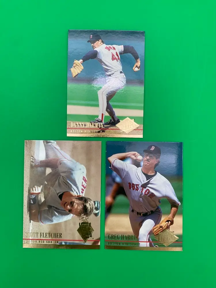 Fleer Ultra 1994 MLB Boston Red Sox Lot of 11 Different Trading Cards