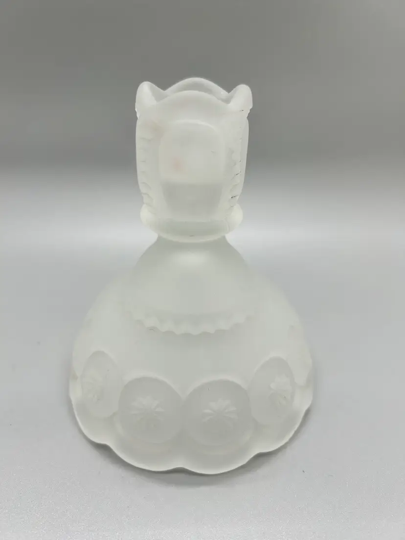 250107 Moon & Star Clear Satin Candleholder 4.5”