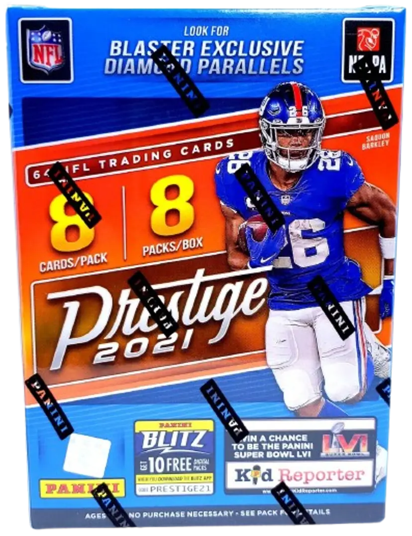 2021 Panini Prestige Football Blaster Box