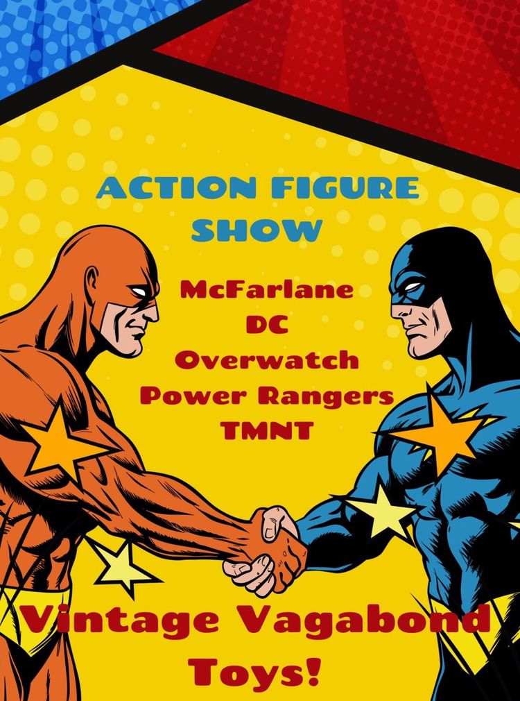 Action Figure Show! Overwatch, TMNT, Power Rangers, Etc.