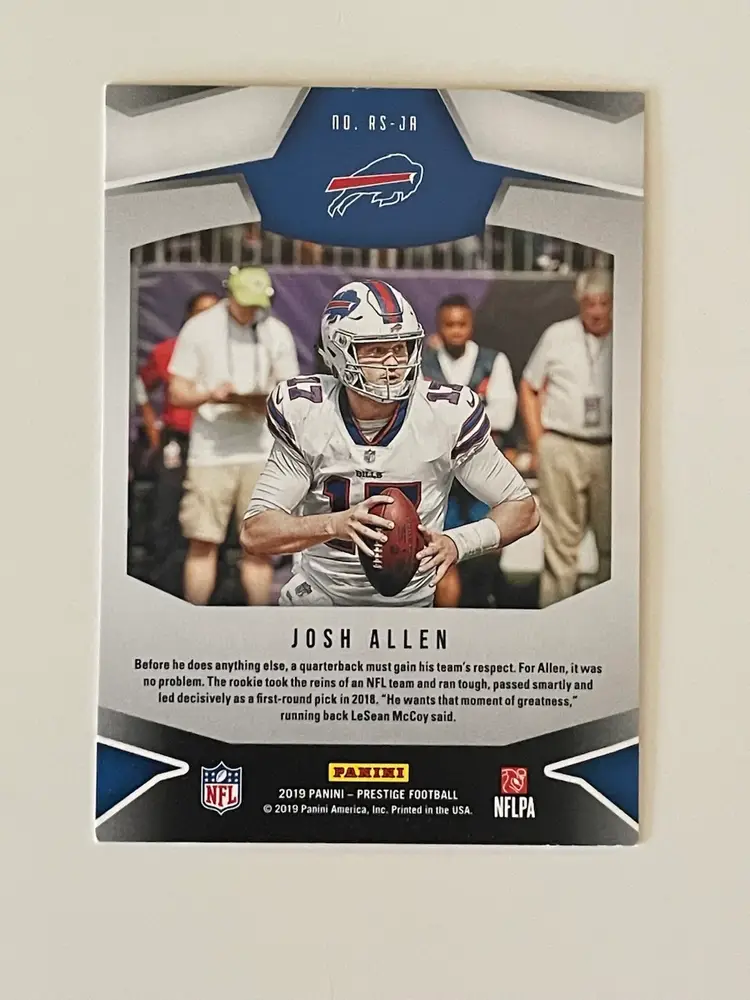 2019 Panini Prestige - Rising Stars Josh Allen #RS-JA