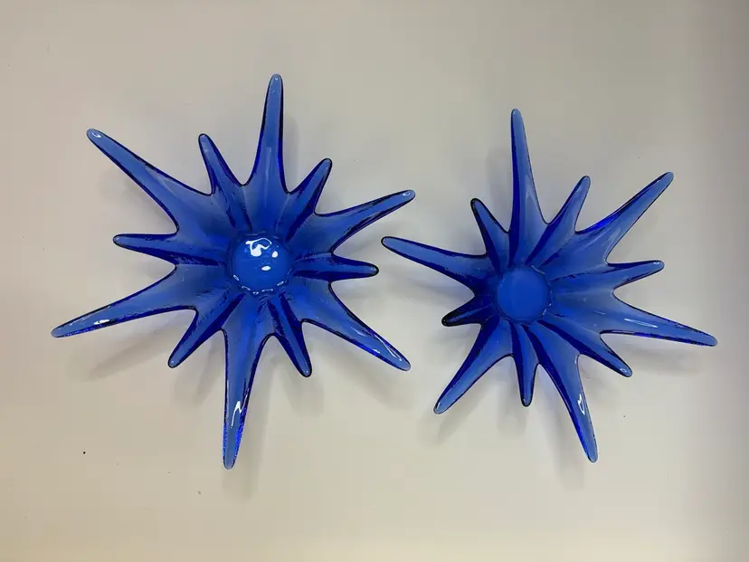 MCM Starburst Candle Holders