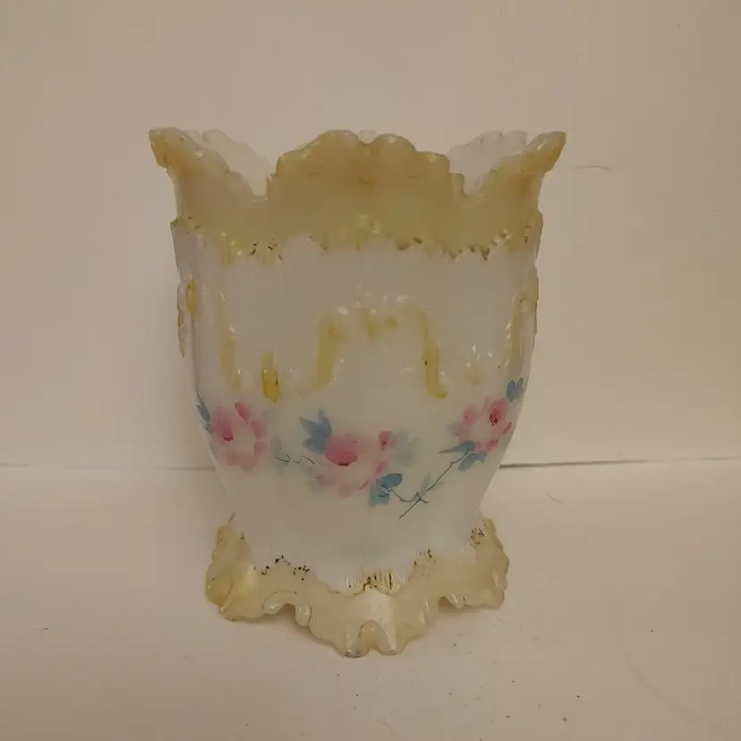 Dithridge Glass Company Astoria Rose pattern Sugar Bowl. EAPG. No chips or cracks.