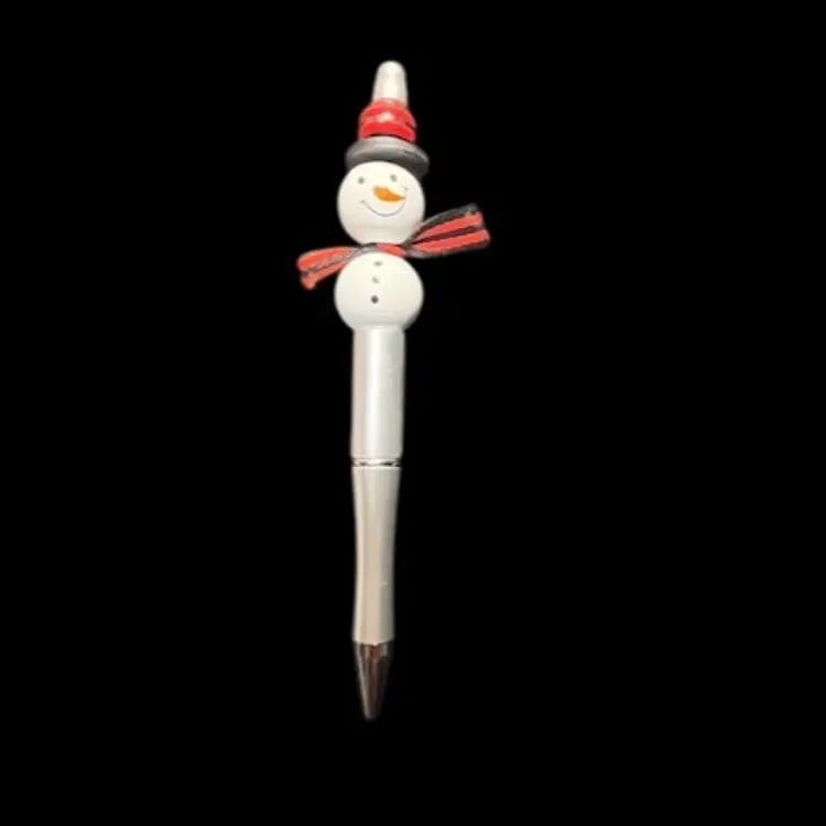 Black Brim Santa Pen Handmade