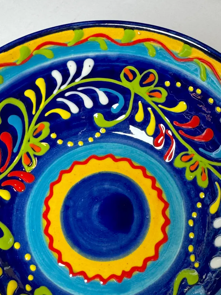 Del Rio Salado Bowl 6.35" x 2.25" Brilliant Colors