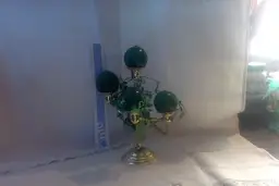 Vintage St.Patrick's Day Spiral Candelabra (Christmas & Valentine's Day)