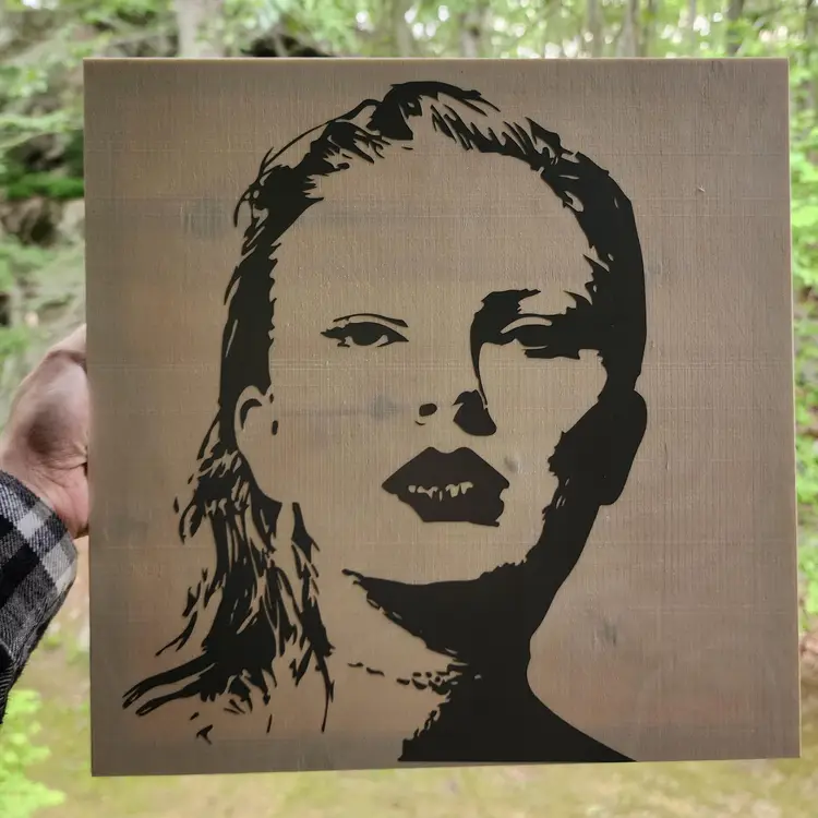 Reputation Wall Art(Wood)-Taylor Swift
